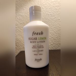 New Fresh Sugar Lemon Body Lotion 10oz With Sugar And Mango Seed Oil